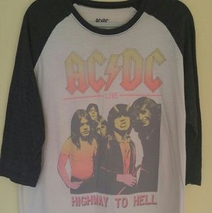 AC/DC Highway to Hell Baseball Tee